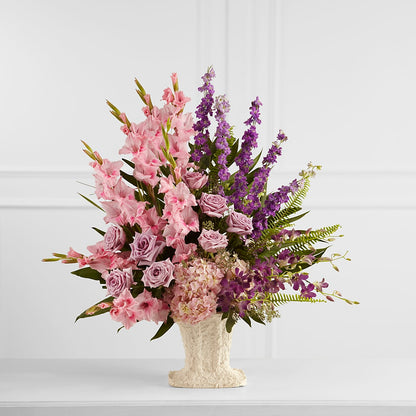 Flowing Garden Arrangement –  Diamond Flower Shop, Reading PA