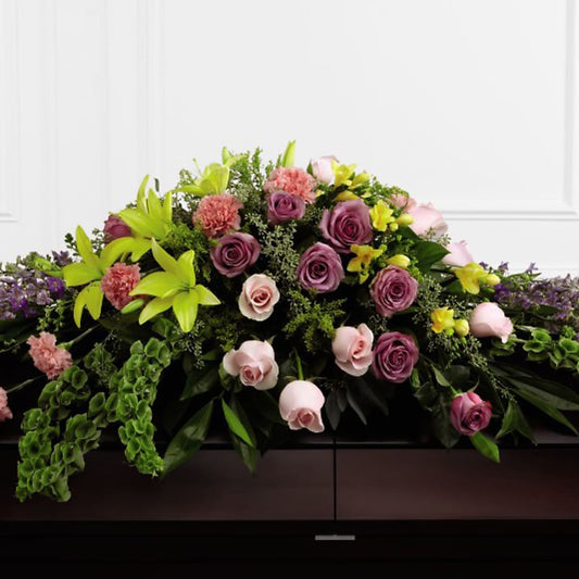 Forever Beloved Casket Spray –  Diamond Flower Shop, Reading PA