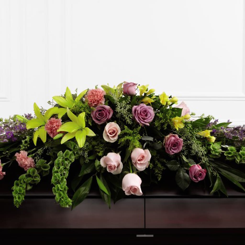 Forever Beloved Casket Spray –  Diamond Flower Shop, Reading PA