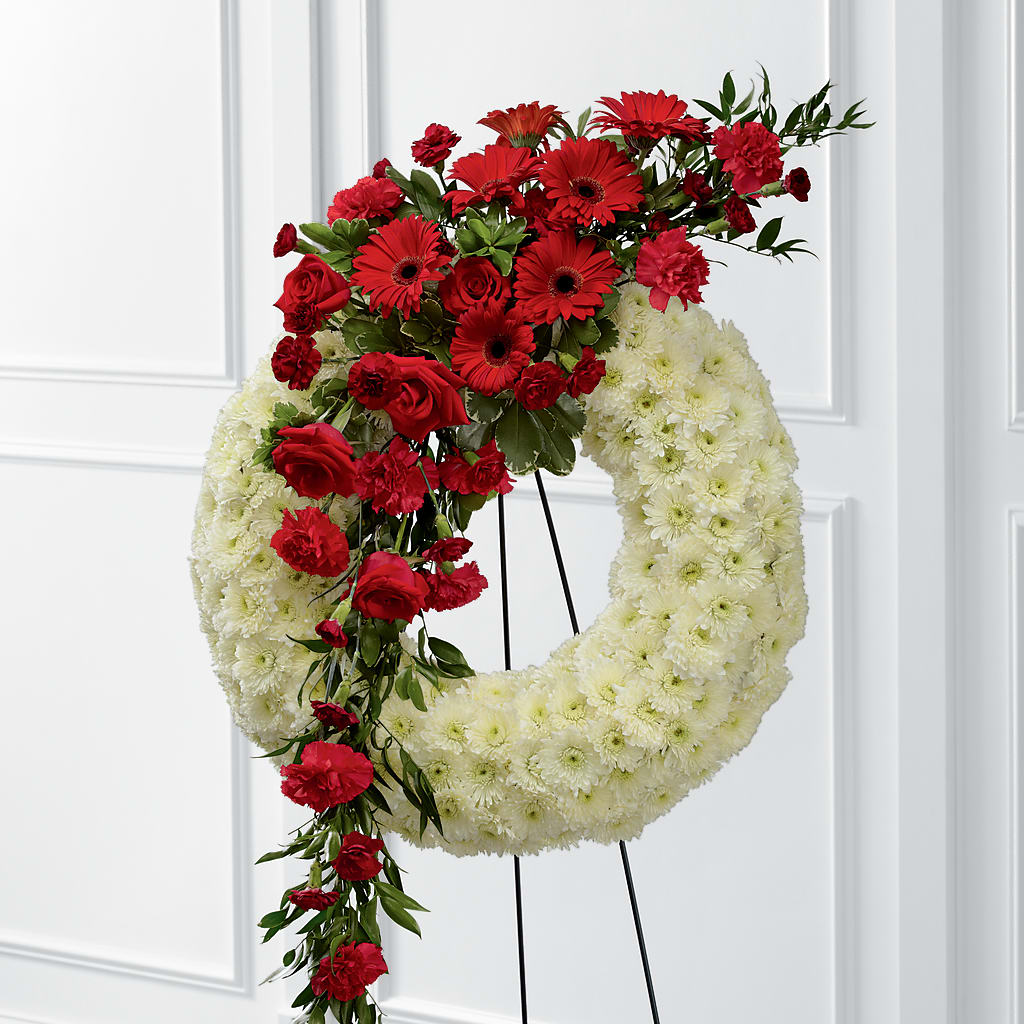 Graceful Tribute Wreath –  Diamond Flower Shop, Reading PA