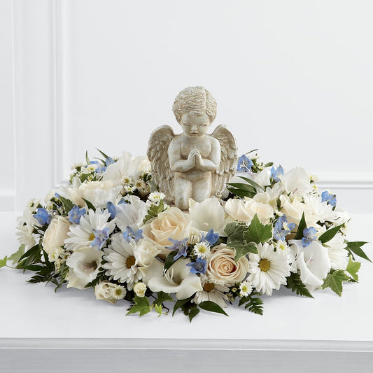 Little Angel Ring of Flowers –  Diamond Flower Shop, Reading PA