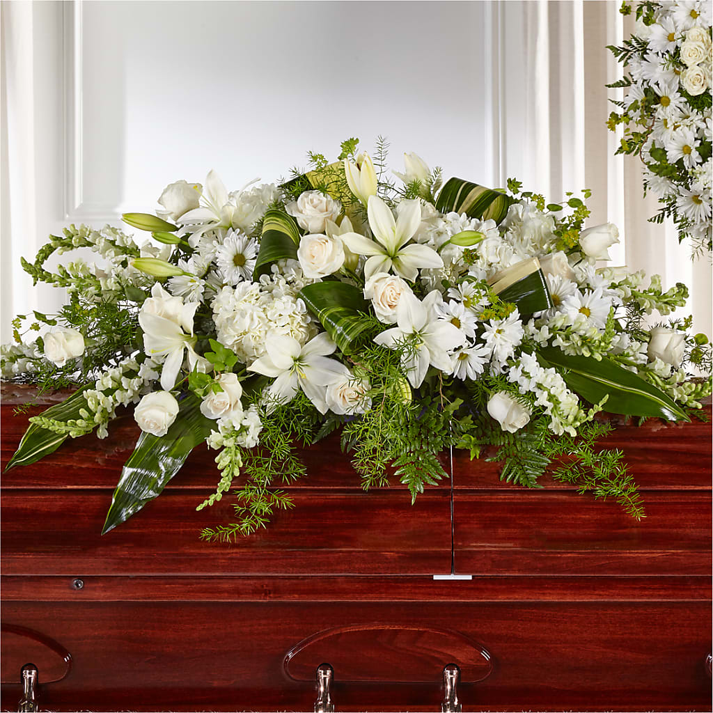 Abundance Casket Spray –  Diamond Flower Shop, Reading PA