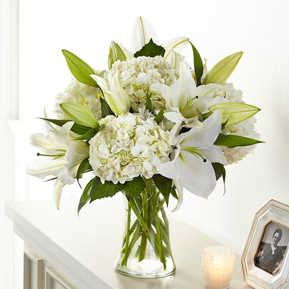 Compassionate Lily Bouquet –  Diamond Flower Shop, Reading PA
