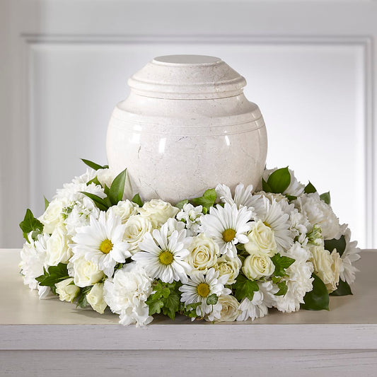 Ivory Gardens Cremation Adornment –  Diamond Flower Shop, Reading PA