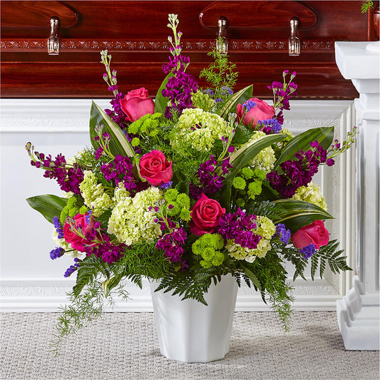 Beautiful Horizons Floor Basket –  Diamond Flower Shop, Reading PA