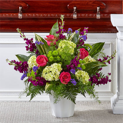Beautiful Horizons Floor Basket –  Diamond Flower Shop, Reading PA