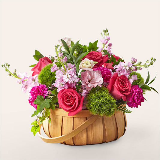 Radiance in Bloom Basket –  Diamond Flower Shop, Reading PA