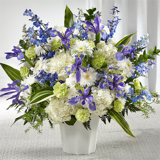 Soft Serenity Floor Basket –  Diamond Flower Shop, Reading PA