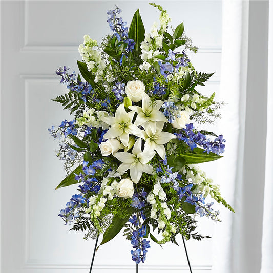Faithful Friend Standing Spray –  Diamond Flower Shop, Reading PA