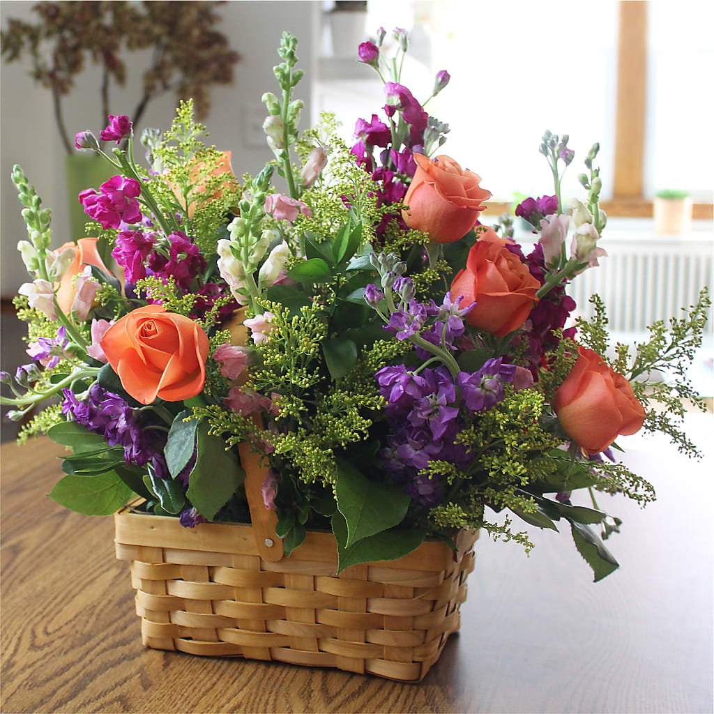 Garden of Life Basket –  Diamond Flower Shop, Reading PA