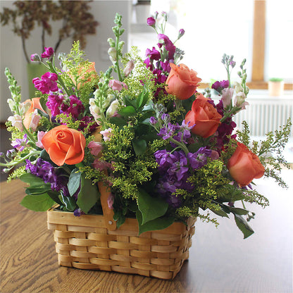 Garden of Life Basket –  Diamond Flower Shop, Reading PA