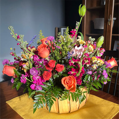 Garden of Life Basket –  Diamond Flower Shop, Reading PA