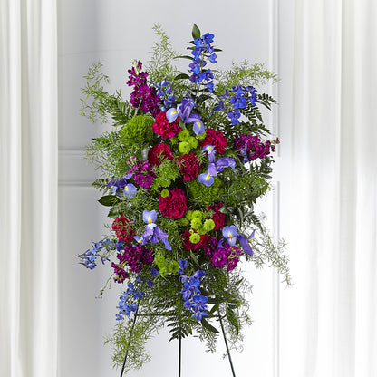 Heavenly Skies Standing Spray –  Diamond Flower Shop, Reading PA