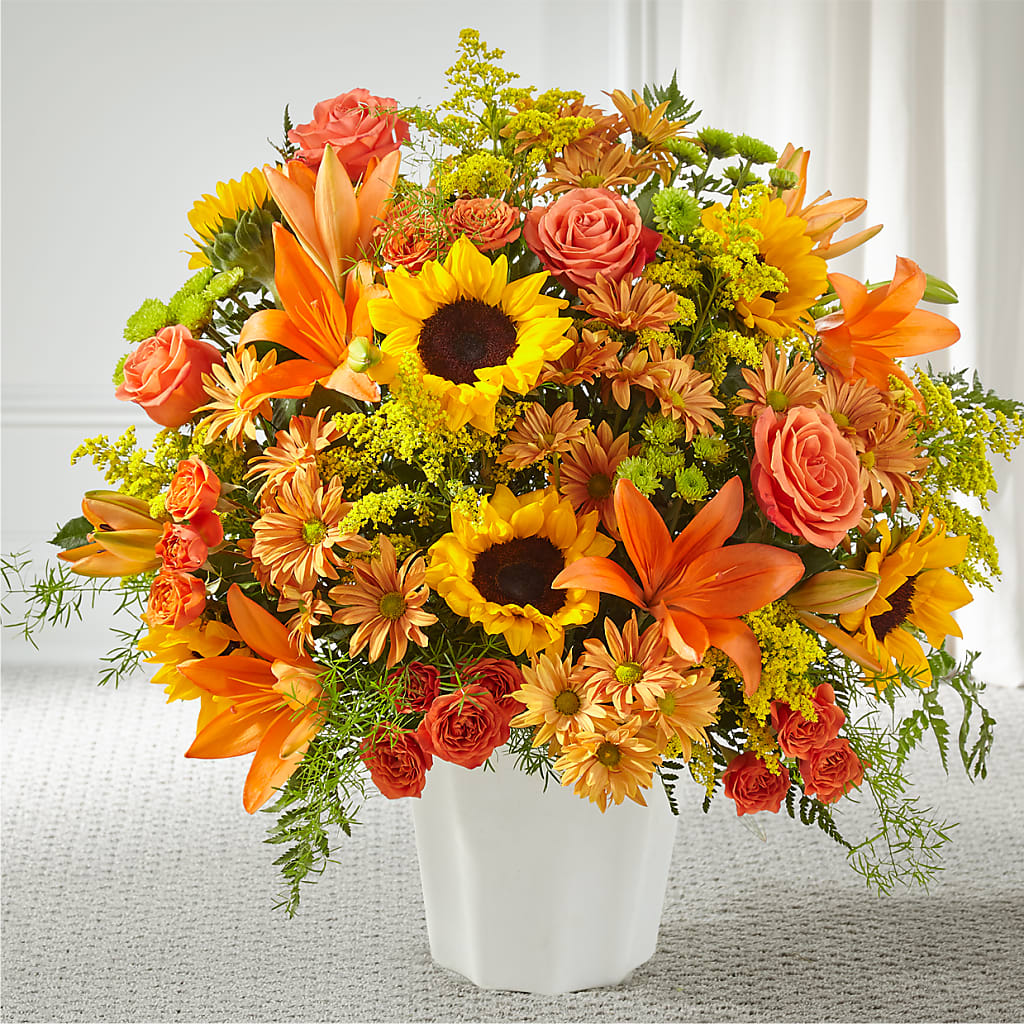Harvest Thoughts Floor Basket –  Diamond Flower Shop, Reading PA
