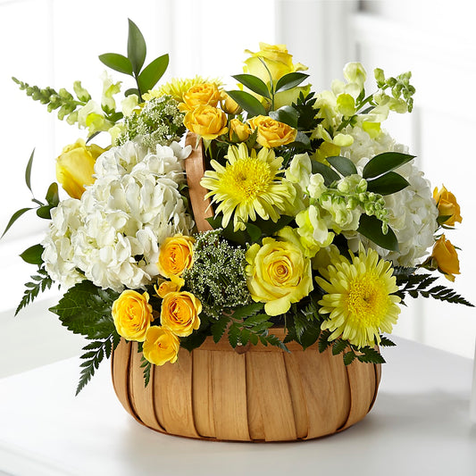 Rustic Remembrance Basket –  Diamond Flower Shop, Reading PA