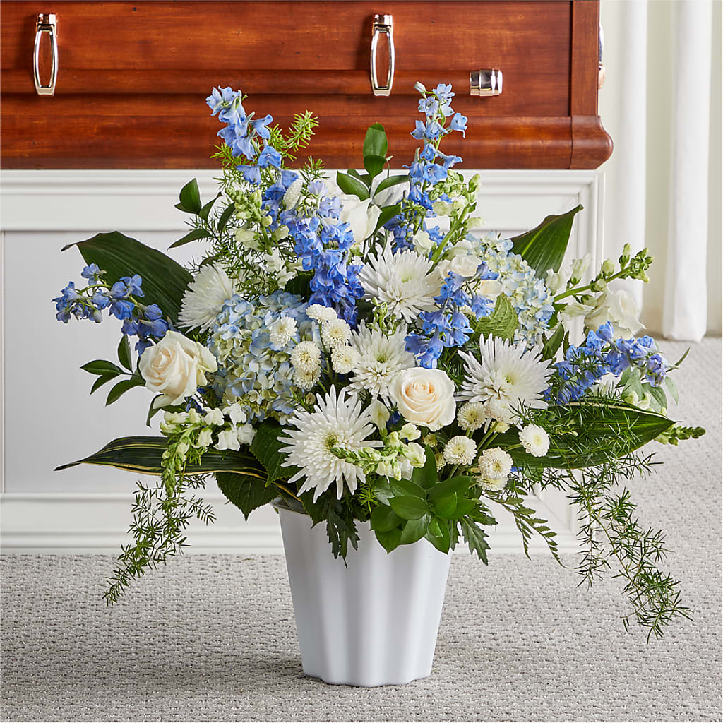 Everlasting Memories Floor Basket –  Diamond Flower Shop, Reading PA