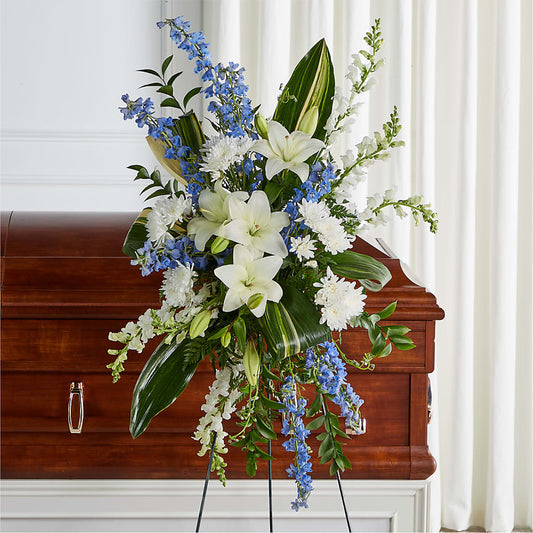 Eternal Impressions Standing Spray –  Diamond Flower Shop, Reading PA