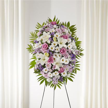 Surrounded by Love Standing Spray –  Diamond Flower Shop, Reading PA