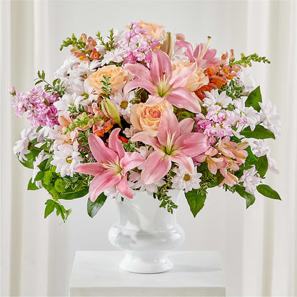 Heartfelt Gesture Urn Arrangement –  Diamond Flower Shop, Reading PA