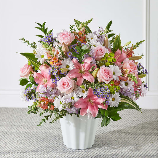 Abundant Compassion Floor Basket –  Diamond Flower Shop, Reading PA