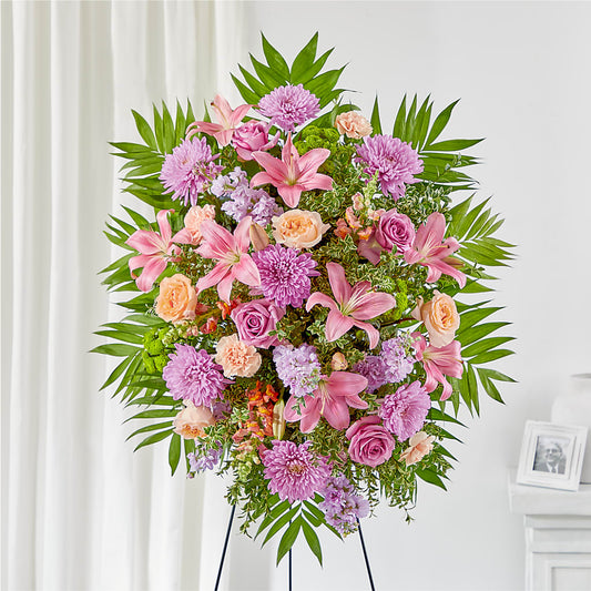 Love & Light Standing Spray –  Diamond Flower Shop, Reading PA