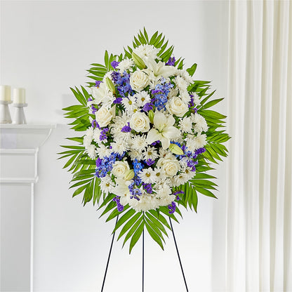At Rest Standing Spray –  Diamond Flower Shop, Reading PA