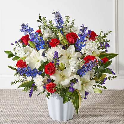 Consoled Floor Basket –  Diamond Flower Shop, Reading PA