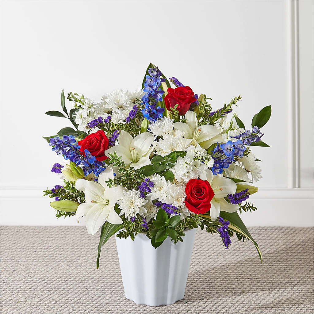 Consoled Floor Basket –  Diamond Flower Shop, Reading PA