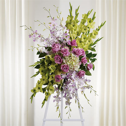 Lasting Legacy Standing Spray –  Diamond Flower Shop, Reading PA
