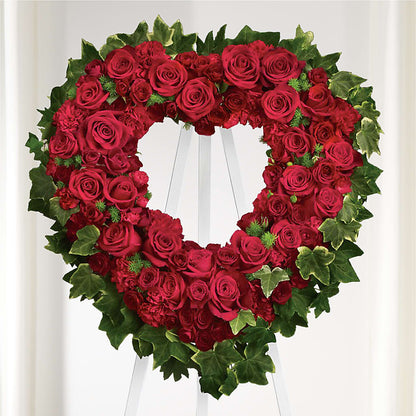 Wholehearted Standing Spray –  Diamond Flower Shop, Reading PA