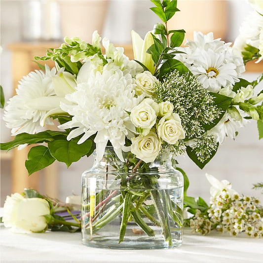 Classic Ivory – A Florist Original –  Diamond Flower Shop, Reading PA