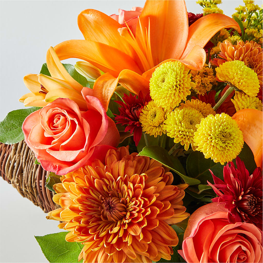 Bouquet of Blessings Cornucopia –  Diamond Flower Shop, Reading PA