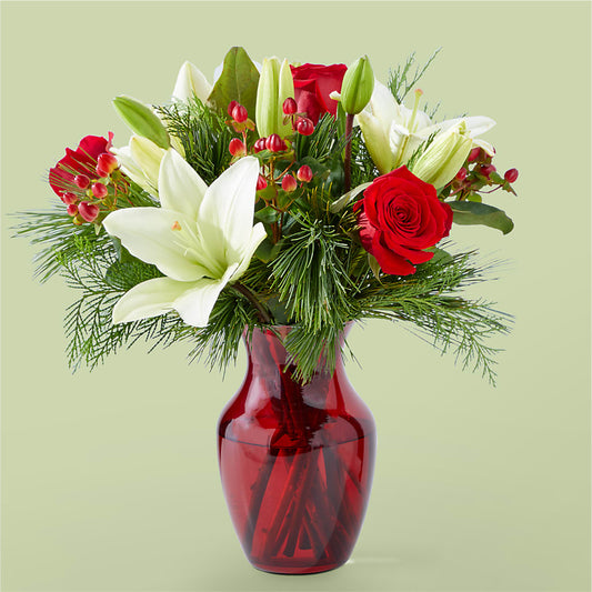 Evergreen Delight Bouquet –  Diamond Flower Shop, Reading PA