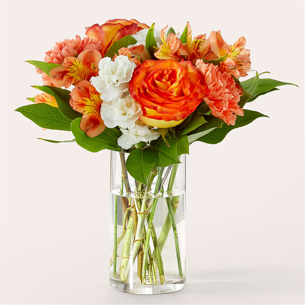 Apricot Glow Bouquet –  Diamond Flower Shop, Reading PA