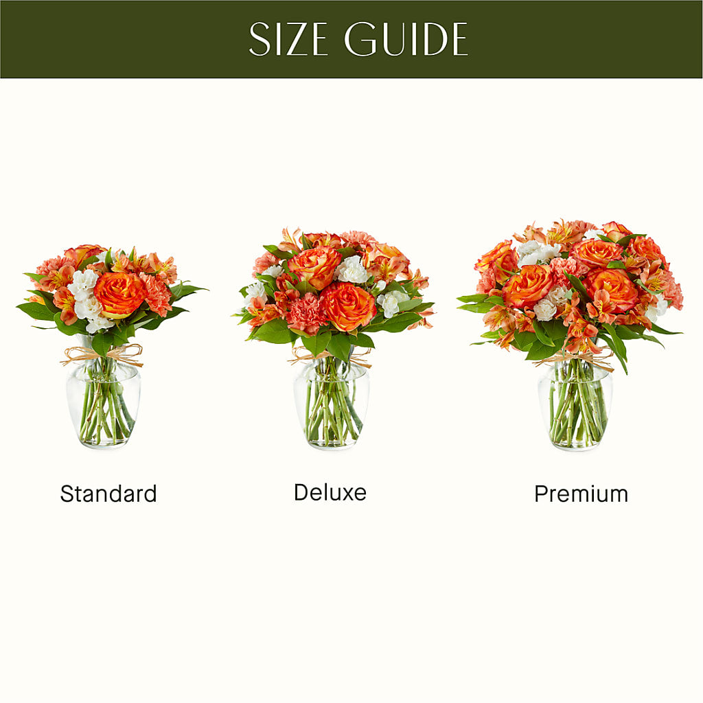 Apricot Glow Bouquet –  Diamond Flower Shop, Reading PA