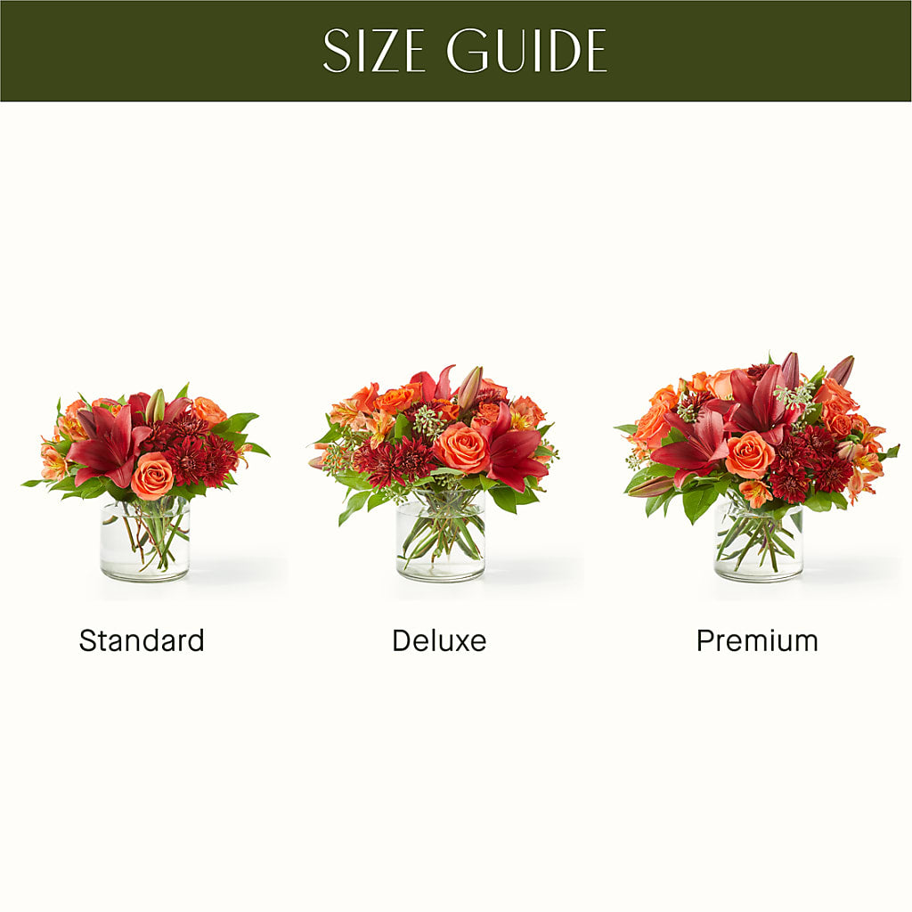 Crimson Leaves Bouquet –  Diamond Flower Shop, Reading PA