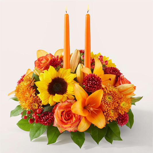 Grateful Centerpiece –  Diamond Flower Shop, Reading PA