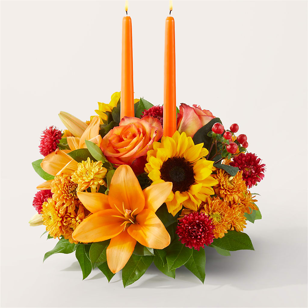 Grateful Centerpiece –  Diamond Flower Shop, Reading PA