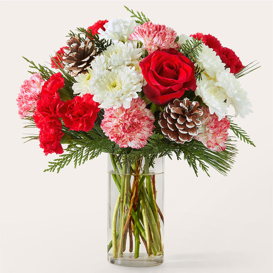 Candy Cane Lane Bouquet –  Diamond Flower Shop, Reading PA