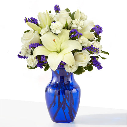 Sapphire Rush Bouquet –  Diamond Flower Shop, Reading PA