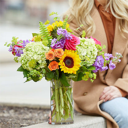 Vibrant Greetings Bouquet –  Diamond Flower Shop, Reading PA