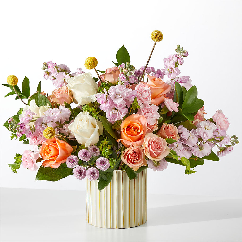 French Market Bouquet with Ivory Vase –  Diamond Flower Shop, Reading PA