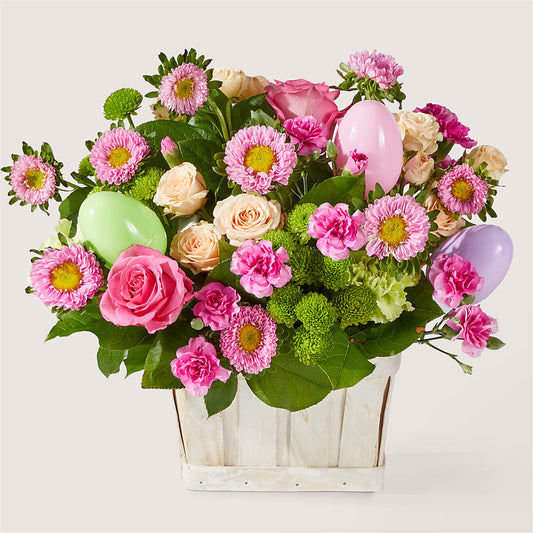 Get Eggcited Basket –  Diamond Flower Shop, Reading PA