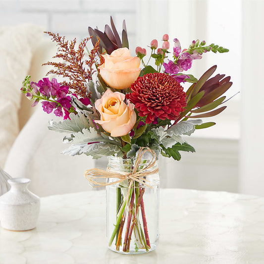 Moody Hues Bouquet –  Diamond Flower Shop, Reading PA
