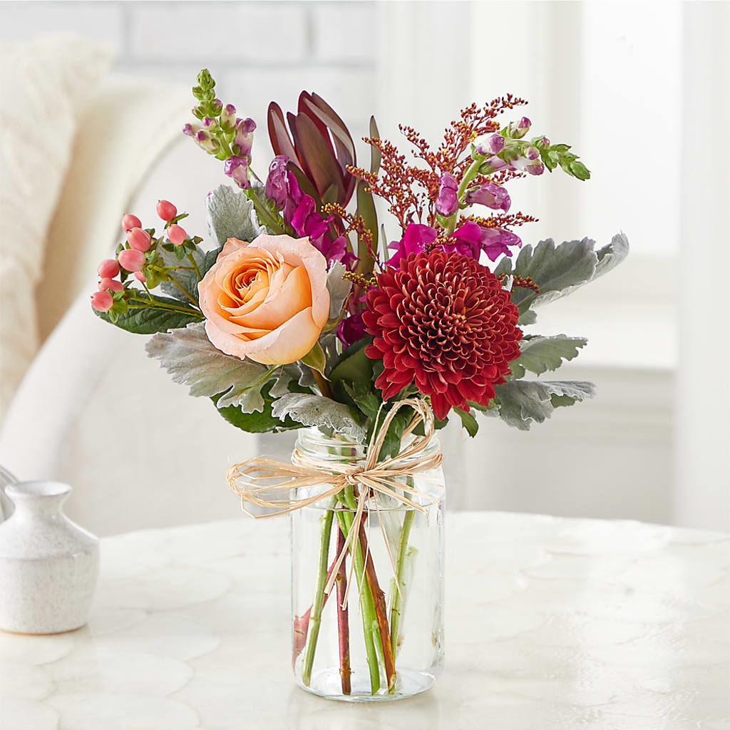 Moody Hues Bouquet –  Diamond Flower Shop, Reading PA