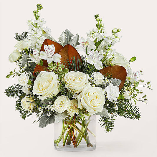 Fresh Snowfall Bouquet –  Diamond Flower Shop, Reading PA