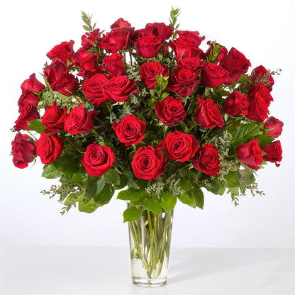 Forever Yours Fifty Stem Red Rose Bouquet –  Diamond Flower Shop, Reading PA