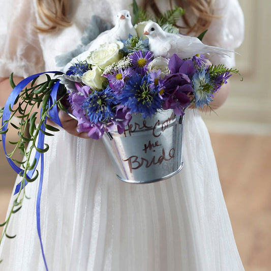 Enchantment Flower Girl Arrangement –  Diamond Flower Shop, Reading PA