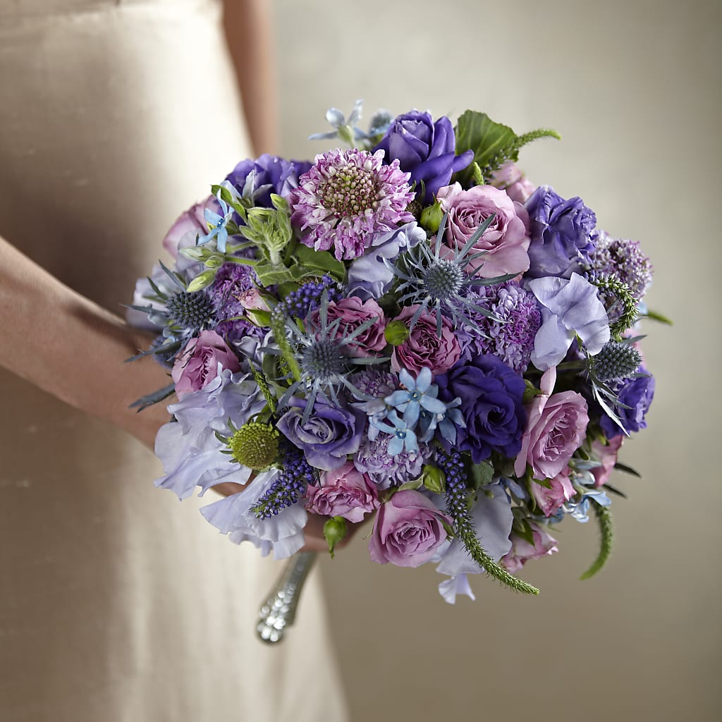 Lavender Garden Bouquet –  Diamond Flower Shop, Reading PA