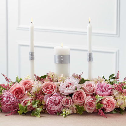 Worldwide Romance Unity Candle Arrangement –  Diamond Flower Shop, Reading PA